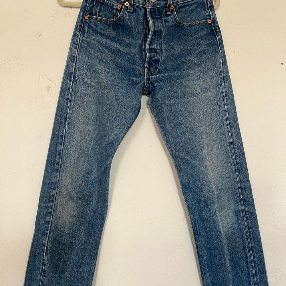 Levi's 501 Men's Straight Blue Jeans